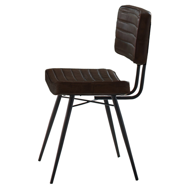 Chaise d'appoint rembourrée Lambright, Espresso