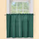 Sample Solid Textured Tier Window Curtain