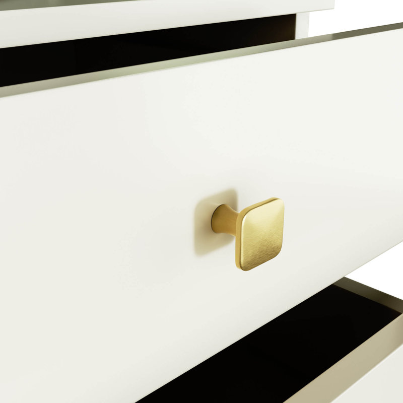 Aenne 40cm W Particle Board Bedside Table