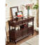 Solid Wood Top Console Table-467003238