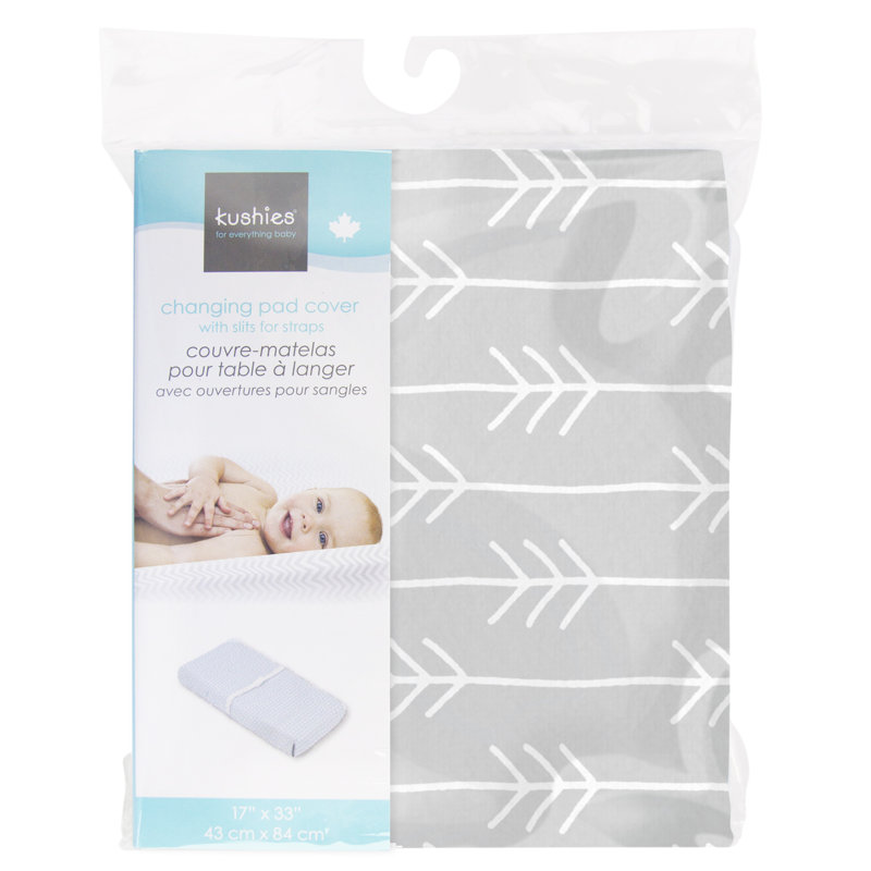 Housse de matelas à langer one direction, Gris