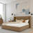 Vegan Leather Wingback Bed-1020740186-1020740167