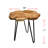 Hoffer Solid Wood Top End Table