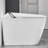 Elongated White Smart Toilet With Auto Open/Close Lid, Foot Sensor Function, 1.28 Siphonic Jet Flushing, Multiple Washing Modes, And Heated Seat For A Hygienic Bathroom-125665374