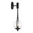 Desloge Metal Armed Sconce in Black-1205757213