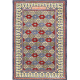 One-of-a-Kind Rectangle 3' X 4'8" Hand Knotted Area Rug