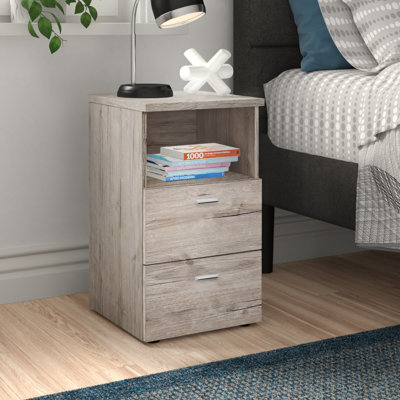Gene 35cm W Particle Board / Chipboard Bedside Table