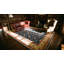 Hand Knotted Wool Area Rug in Blue