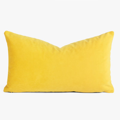 Housse et insert de coussin rectangulaire lombaire
