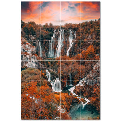 Chutes d'eau photo 8 x 8