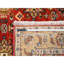 Tapis rouge en laine noué à la main 4 pi 1 po x 6 pi D90A49814F8C41D69C761C96D8F1DC51