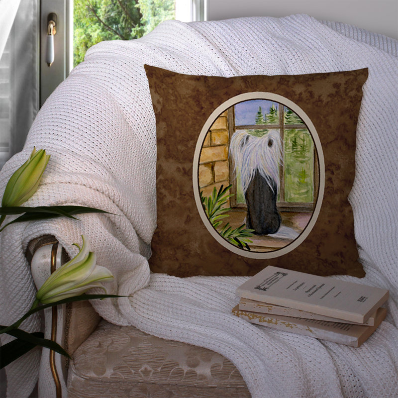 Coussin intérieur/extérieur à crête chinoise