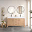  Ensemble de meuble-lavabo double 60 "avec miroir 60"-1002767586-1002767587-1002767584