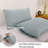 100% Linen Pillowcases Basic Style Solid Color Set Of 2,Stone Washed Flax Pillow Cover Envelope Closure-115228002-115228001