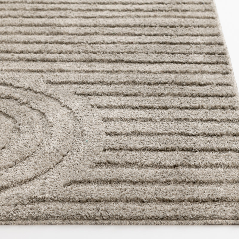 Tapis d'intérieur gris Archy Frost, Rectangle 9 pi x 12 pi