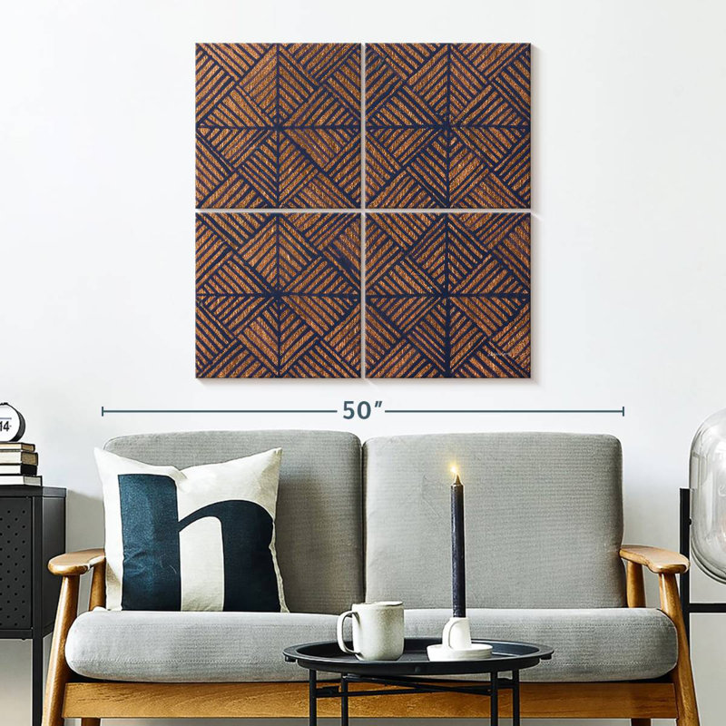Kerner Copper Pattern, 32" H x 32" W