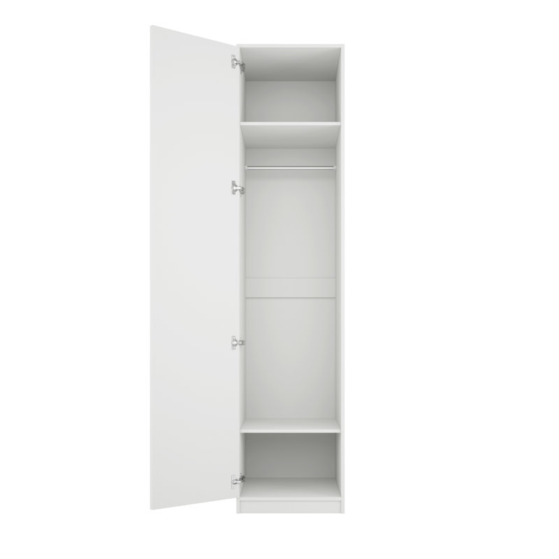 Austen White 1 Door Wardrobe