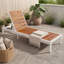 Chaise longue d'extérieur réglable à six positions-600908583