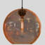 Industrial Vintage Glass Globe Pendant Light – Round Ceiling Lamp Shade Chandelier-116861815