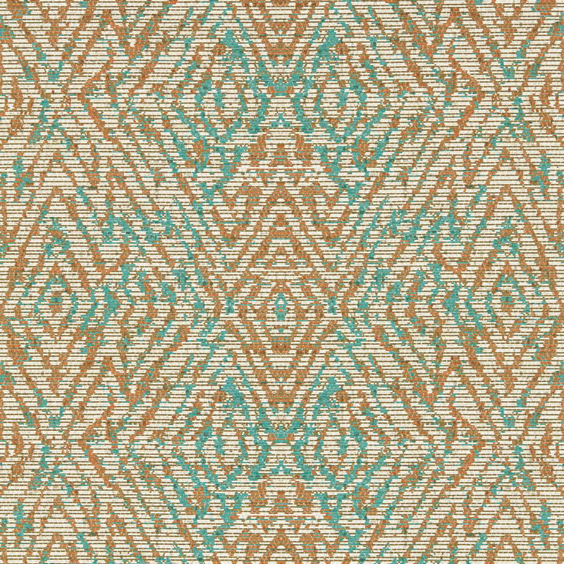 Hansha, Paprika/Teal