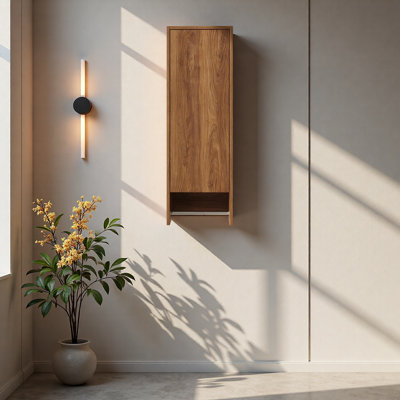 12 Inch Small Wall Mounted Side Cabinet