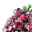 Bouquet de fleurs de baies artificielles rouges avec verdure, fausses tiges florales réalistes pour vase, centre de table de Noël