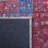 Kingsford Oriental Cotton Blue/Rust Area Rug-1101945643