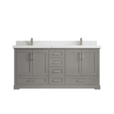 Esin 72'' Double Bathroom Vanity with Top