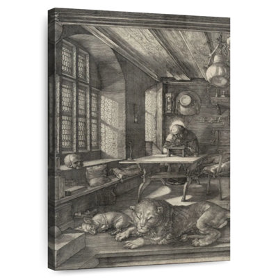 Adella Saint Jerome In His Study 1514
