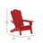 Ayleah Commercial All-Weather Adirondack Chairs with Cupholders-1083030688