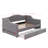 Upholstered Twin XL Size Daybed With LED Belt And 2 Drawers-742420045