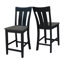 Tabouret de bar à hauteur de comptoir Hermelinda-255445559