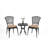 Bistro Set 3 Piece Rustproof Cast Aluminum Patio Furniture Sets 2 Chairs And 1 Round Table Outdoor-1491098902