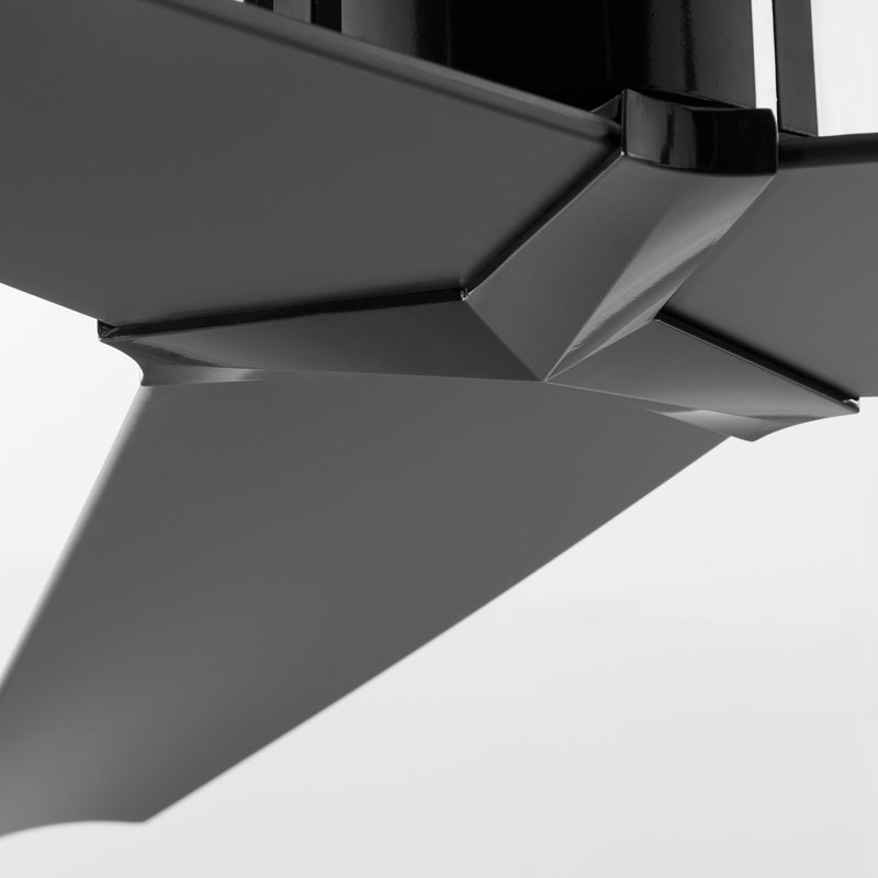 Khadra 60'' Ceiling Fan, Black
