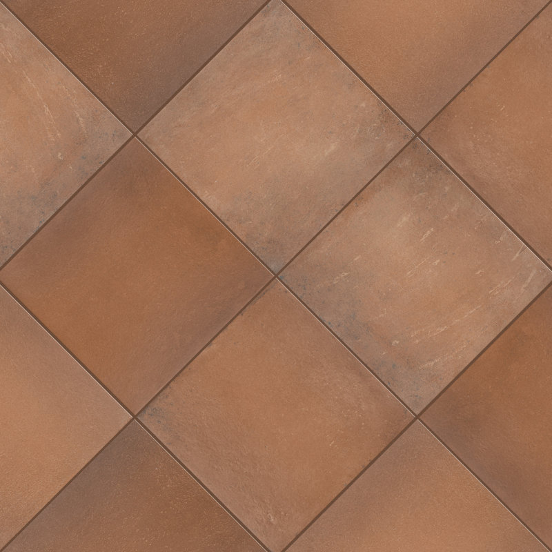 Amaia 12" x 12" Porcelain Terra Cotta  Look Floor And Wall Tile