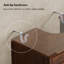 Chester 60cm Single Bathroom Vanity Base Only in Wood Effect-134498643