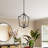 Danaijah 4 - Light Lantern Geometric Chandelier Kitchen Island Pendant
