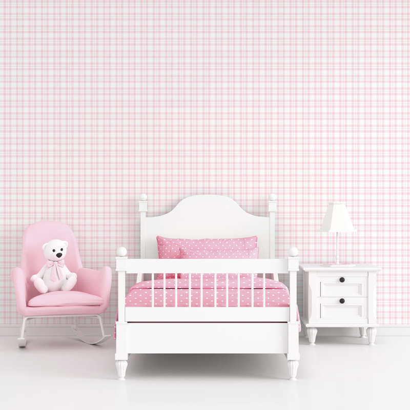 10m x 53cm Matte Wallpaper Roll, Pink