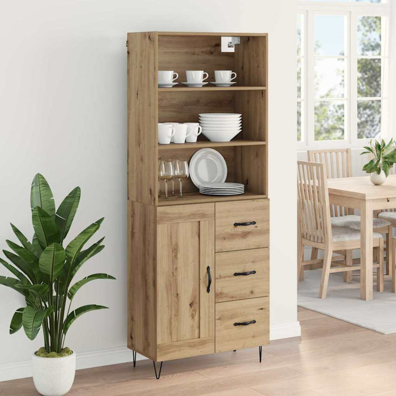 69.5cm Sideboard, Artisan Oak