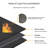48''x30'' Rectangle Fireproof Under Grill Mat