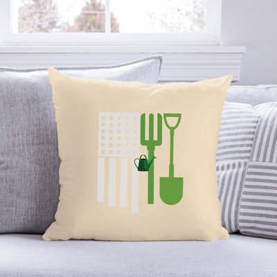 Amour de jardin - Citation amusante 354 - Coussin décoratif inclus