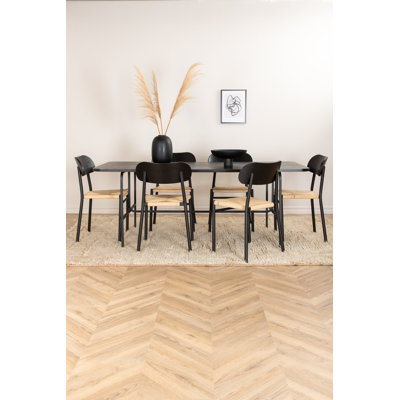 Amerius 6 - Person Dining Set