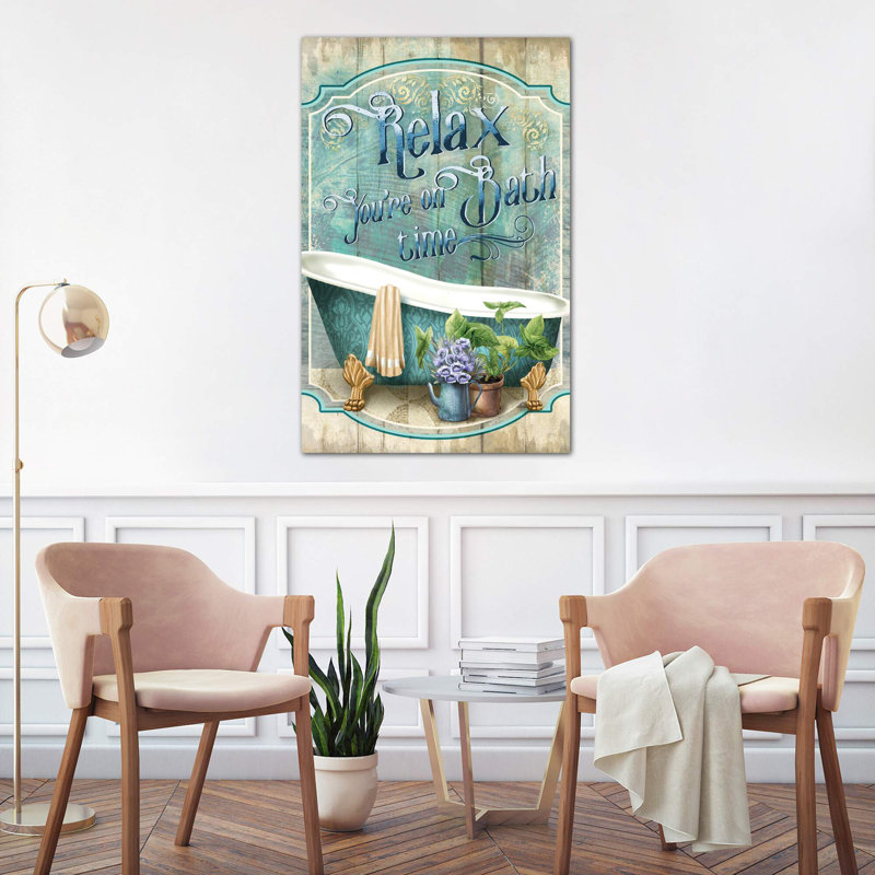 1 Piece Wrapped Canvas Painting, 66.04 cm H x 45.72 cm W x 3.175 cm D