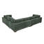 Canapé modulaire de coin de 137 po de large Rippy-109721884-109721883