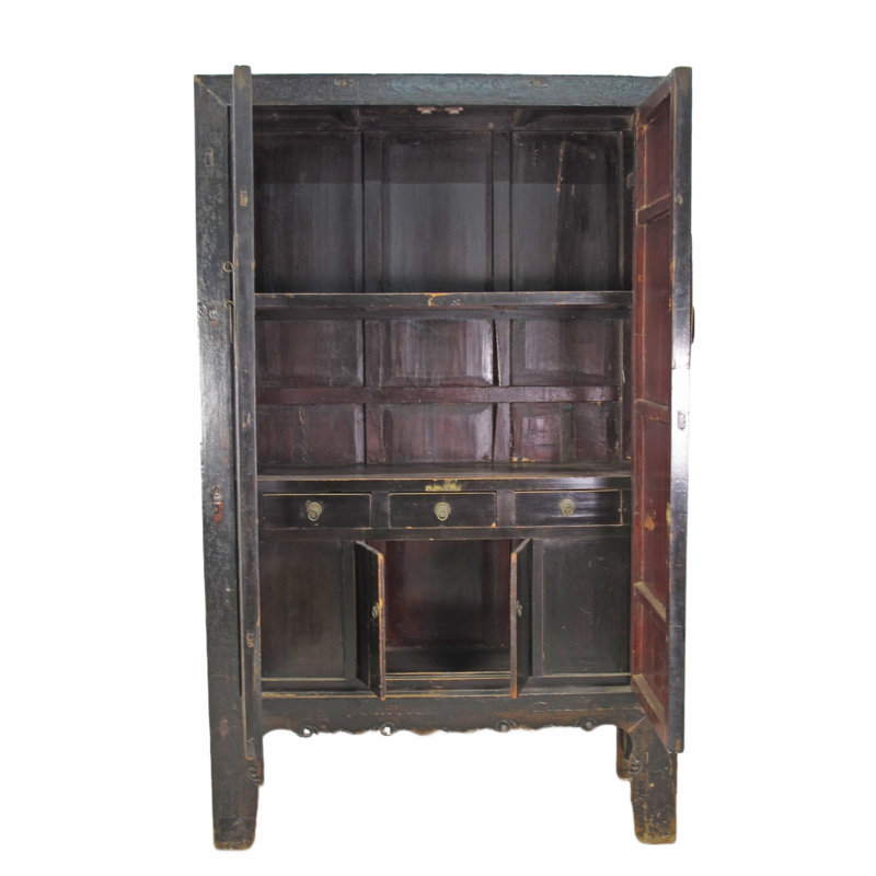 2 - Door Solid Wood Armoire