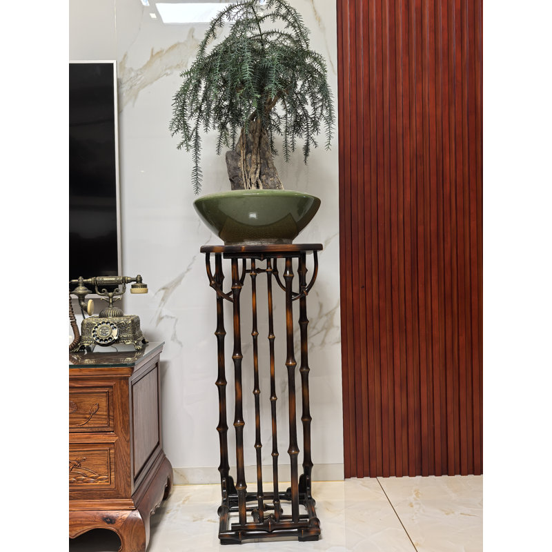handmade bamboo flower rack