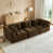 Brown -3Seat est en rupture de stock