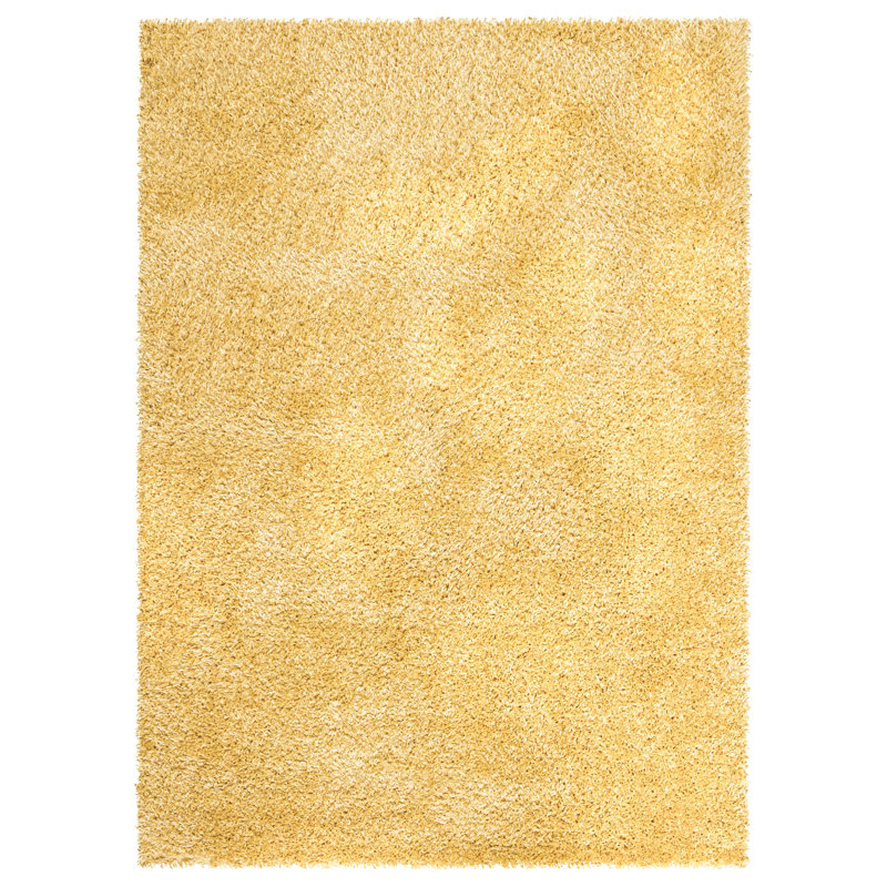 Ahyanna Solid Colour Shag Area Rug, Rectangle 160 x 230cm