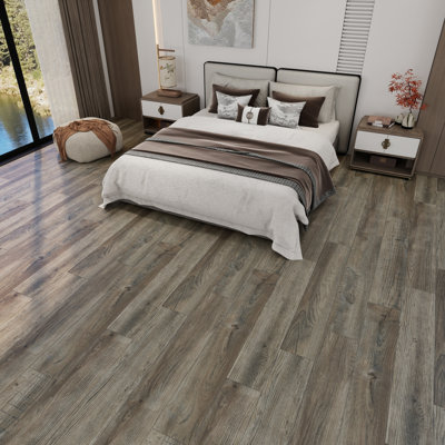 7.17 In. X 48 In. 22Mil 6Mm Waterproof SPC Rigid Core Luxury Vinyl Plank Flooring