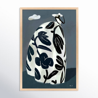 Black Dress Print by Marco Marella